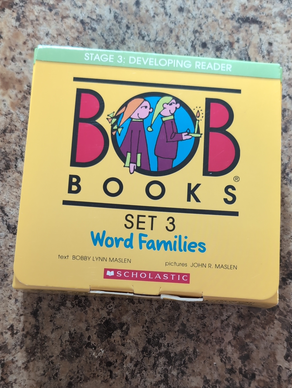 B.O.B. Books Word Families Learning Books Set 3 GUC. *F14